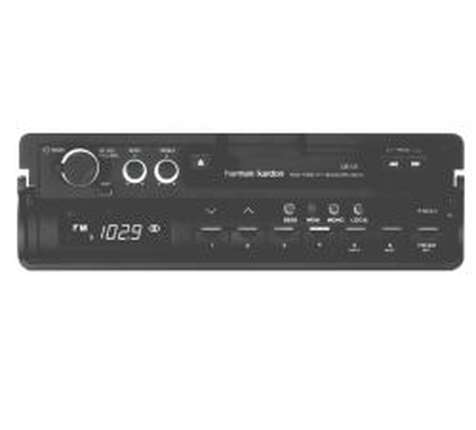 CR 131 - Black - Removable Car Radio/Cassette Deck - Hero
